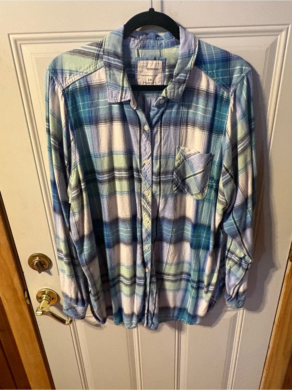 99) Sonoma Flannel Size 2X